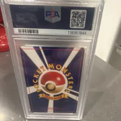 Pokemon Politoed Crossing the Ruins... Holo Rare #186 Japanese PSA 10 2000 - Image 2