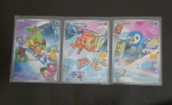 Pokemon 2026 First Partner Illustration Collection Series 1 Promos Set 40-42 - Image 1