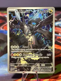 Pokemon TCG N’s Zekrom #031 Black Star Promo Full Art Ascended Heroes Promo NM/M - Image 1