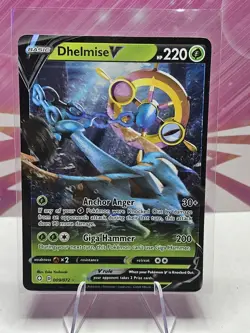 Dhelmise V Ultra Rare - 009/072 - Shining Fates Pokemon 2021 - Image 1