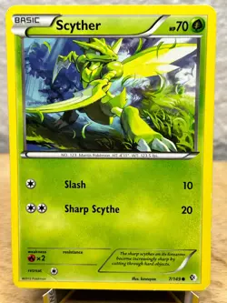 Boundaries Crossed Scyther 7/149 Common Pokemon LP - Image 1