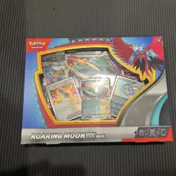 Pokemon TCG Roaring Moon Ex Box & Iron Valiant EX Box - Image 2