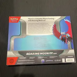 Pokemon TCG Roaring Moon Ex Box & Iron Valiant EX Box - Image 3