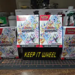 Pokemon TCG Prismatic Evolutions Booster Bundle Set Of 4 Factory Sealed - Image 2