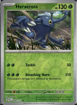 Heracross - 006/193 - Reverse Holo - Paldea Evolved - Pokemon TCG - Image 1
