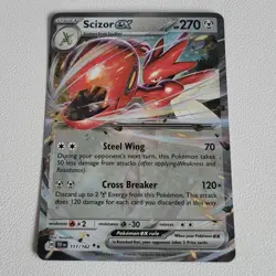 Scizor ex 111/162 Pokemon TCG Temporal Forces NM - Image 1