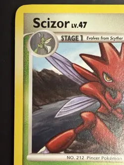 Scizor 25/100 Stormfront Diamond & Pearl Pokemon TCG Rare Regular NM Excellent - Image 2