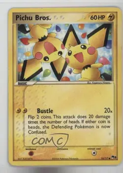 Pichu Bros Pokemon Organized Play Promotional Series 3 #16 2006 - Image 1