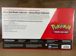 Pokemon Binder & Poster Collection with Booster Packs - Sealed - Black Bolt - Image 2