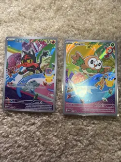 Rowlet Litten Popplio MEP 043 044 045 Pokemon 30th Anniversary First Partner Set - Image 2