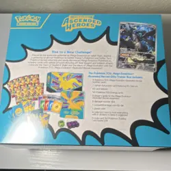 Pokemon Mega Evolution Ascended Heroes Elite Trainer Box Promo Sleeves Energy - Image 4