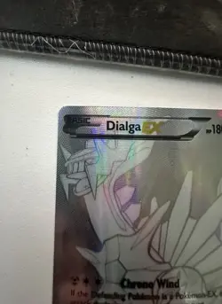 Pokemon XY Dialga EX Secret Rare 122/119 Full Art Holo Phantom Forces - Image 2