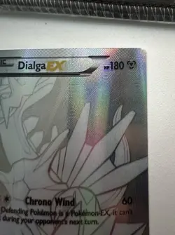 Pokemon XY Dialga EX Secret Rare 122/119 Full Art Holo Phantom Forces - Image 3