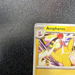 Pokemon TCG Ampharos SVP 109 Battle Academy 2024 Stamp Black Star Promo - Image 2