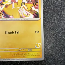 Pokemon TCG Ampharos SVP 109 Battle Academy 2024 Stamp Black Star Promo - Image 4