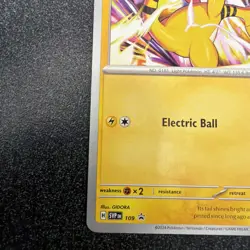 Pokemon TCG Ampharos SVP 109 Battle Academy 2024 Stamp Black Star Promo - Image 5