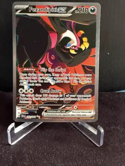 Fezandipiti ex - 092/064 Shrouded Fable Special Illustration Pokemon - NM/MINT - Image 1