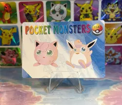 Pokemon Evolution Vintage Pocket Monsters Vending HOLO Prism Sticker 1998 Bandai - Image 4