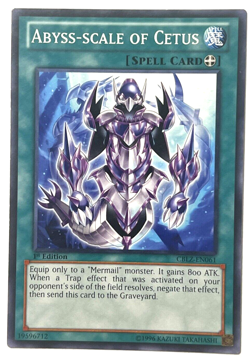 YuGiOh! - Abyss-Scale of Cetus - CBLZ-EN061 - 1st Edition - Common - Image 1