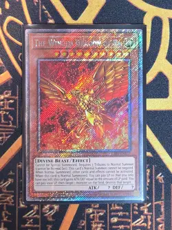The Winged Dragon of Ra - RA03-EN137 Platinum Secret Rare - 1st Mint Yugioh - Image 1