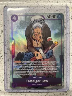 TRAFALGAR LAW #010 (ST10-010) TREASURE RARE – THREE CAPTAINS ONE PIECE - Image 1