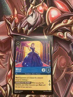Belle - Of the Ball - 158/204 - Disney Lorcana TCG Shimmering Skies - NM - Rare - Image 1