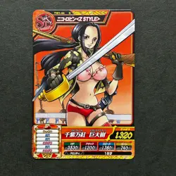S5437 Nico Robin Z Style Japanese One Piece Treasure World Carddass Card M4 - Image 1