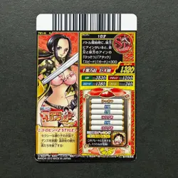 S5437 Nico Robin Z Style Japanese One Piece Treasure World Carddass Card M4 - Image 2