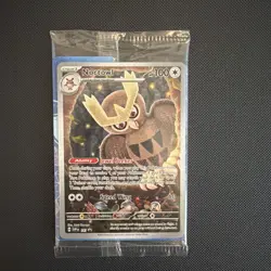 Pokemon Noctowl SVP EN 141 Sealed Promo Stellar Crown ETB Exclusive Card - Image 1