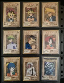 BANDAI TOEI YU-GI-OH CARD Complete 118+TA2 1998-1999 JAPAN Very Good condition - Image 1