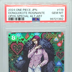 PSA10 One Piece Card Game Japanese Donquixote Rosinante Special Art Parallel SEC - Image 4