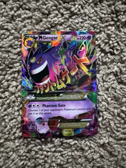 Pokemon TCG M Gengar EX Holo Card 35/119 XY-Phantom Forces LP/NM Condition - Image 1