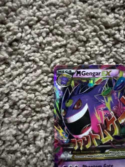 Pokemon TCG M Gengar EX Holo Card 35/119 XY-Phantom Forces LP/NM Condition - Image 2