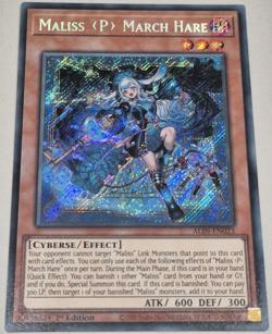 Maliss P March Hare - ALIN-EN023 - Secret Rare - 1st Edition - Yugioh TCG Card - Image 1