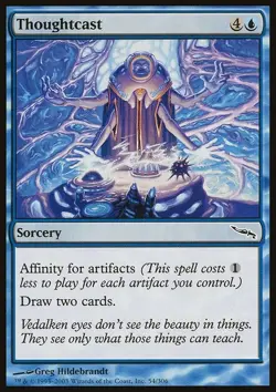 Thoughtcast - Mirrodin | MTG Card - Image 3