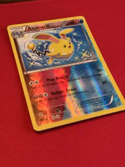 Azumarill 77/114 XY Steam Siege Reverse Holo NM Pokemon Card English - Image 2