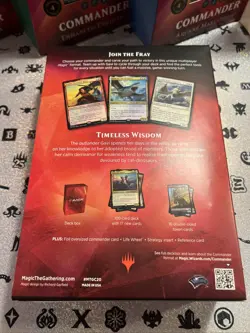 MTG - Timeless Wisdom Ikoria Lair Of Behemoths 2020 Commander Deck SEALED - Image 2