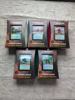 MTG Strixhaven School of Mages Commander Decks Set Of 5 - Factory Sealed - Image 2