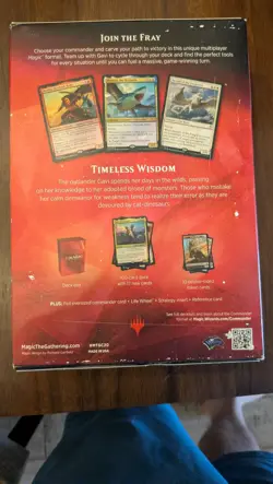 MTG Timeless Wisdom Commander Precon, Sealed, Includes All Magic Cards - Image 4