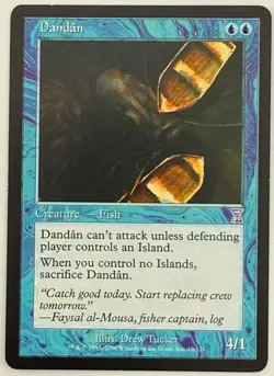 DANDAN ~ Time Spiral (Timeshifted) ~ Forgetful Fish Dandan Magic ~ Drew Tucker - Image 1