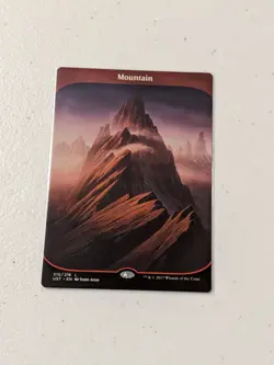 MTG Mountain (Full Art) Unstable NM - Image 1
