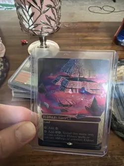 Eldrazi Temple (0104) (Borderless) (Galaxy Foil) Edge of Eternities: Stellar... - Image 1