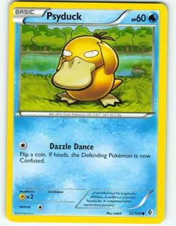 Psyduck - 32/149 Boundaries Crossed - Pokemon TCG - 2012 - Image 1