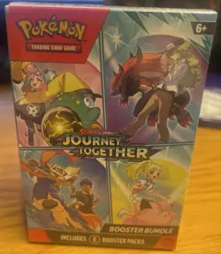 Pokemon TCG Scarlet and Violet Journey Together Booster Bundle New and Sealed - Image 1