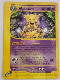 Alakazam ® Expedition 33/165 ® Rara No Holo ® Pokemon ® Inglese ® Good- - Image 1