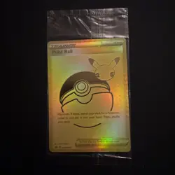 Pokemon Celebrations Premium Gold Pokeball - SWSH146 - Brand New Sealed - Image 1