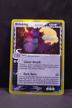 Nidoking 6/101 Pokemon TCG Dragon Frontiers Reverse Holo Rare - Image 4