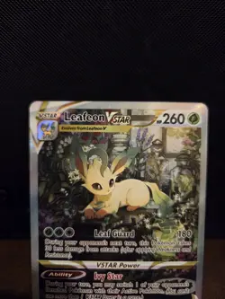 Pokemon TCG Leafeon VSTAR GG35/GG70 Crown Zenith Galarian Gallery PACK FRESH 🌟 - Image 2