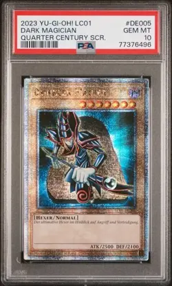 Yu-Gi-Oh! Dark Magician DE005 – PSA GEM MT 10 - Dunkler Magier 2023 - Image 1