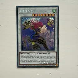 Yu-Gi-Oh! DLCS-EN148 Cyber Slash Harpie Lady (Limited) Secret Rare, NEAR MINT - Image 1